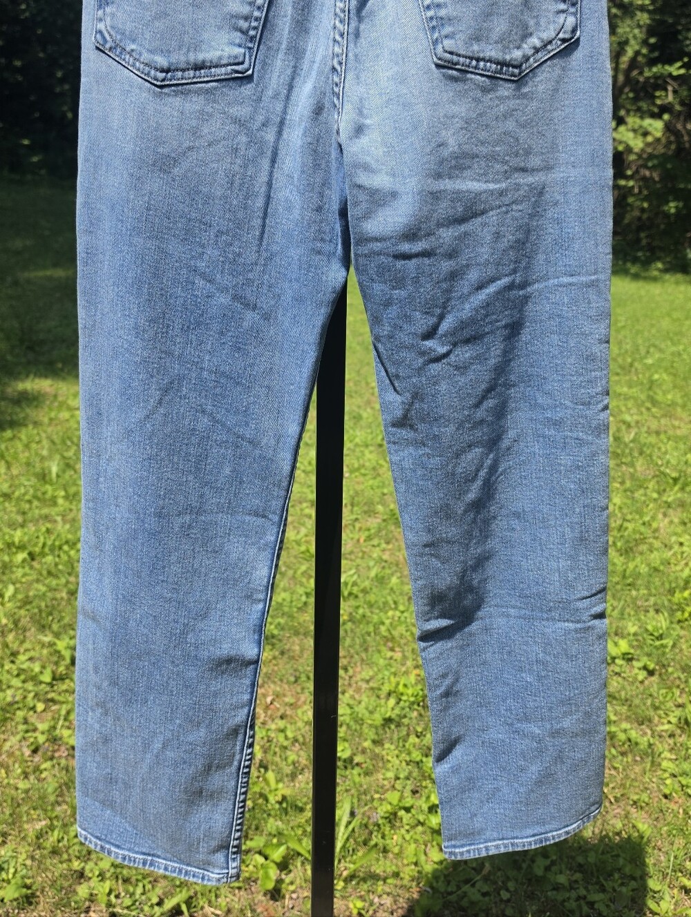 Rag & Bone Harlow Mid-Rise Ankle Straight Jeans Jalen Size 26 - Picture 8 of 11